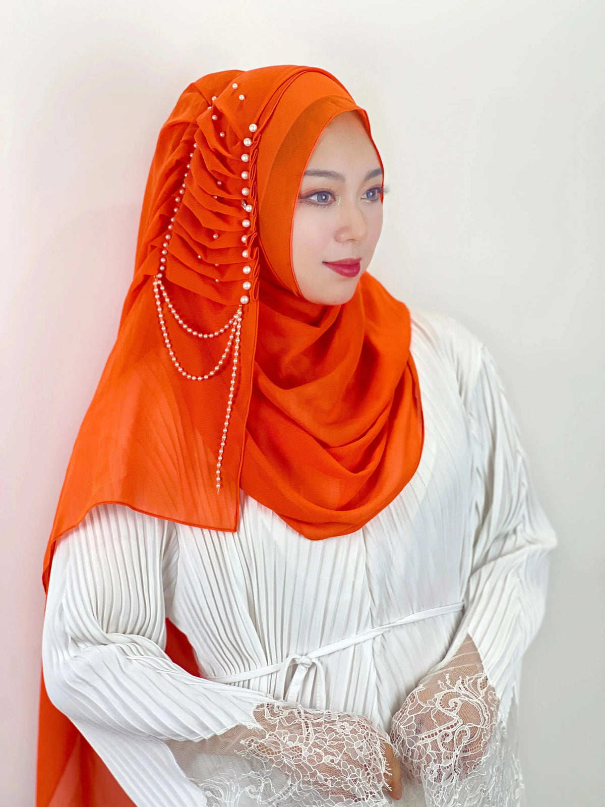 On sale - Women Hijab Shiny - 8 Colours - Free shipping -